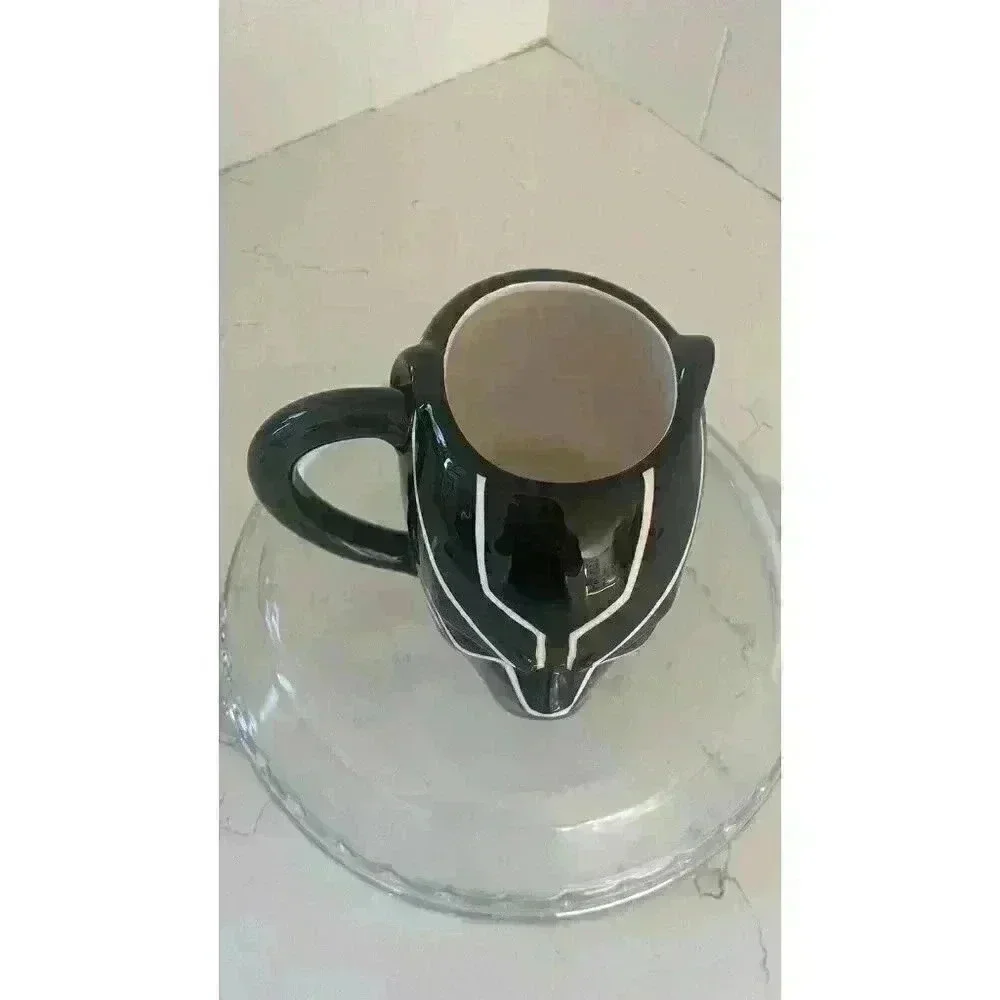 Black Panther Marvel Comics Coffee Mug Cup Avengers Zak! Mask Black Handle